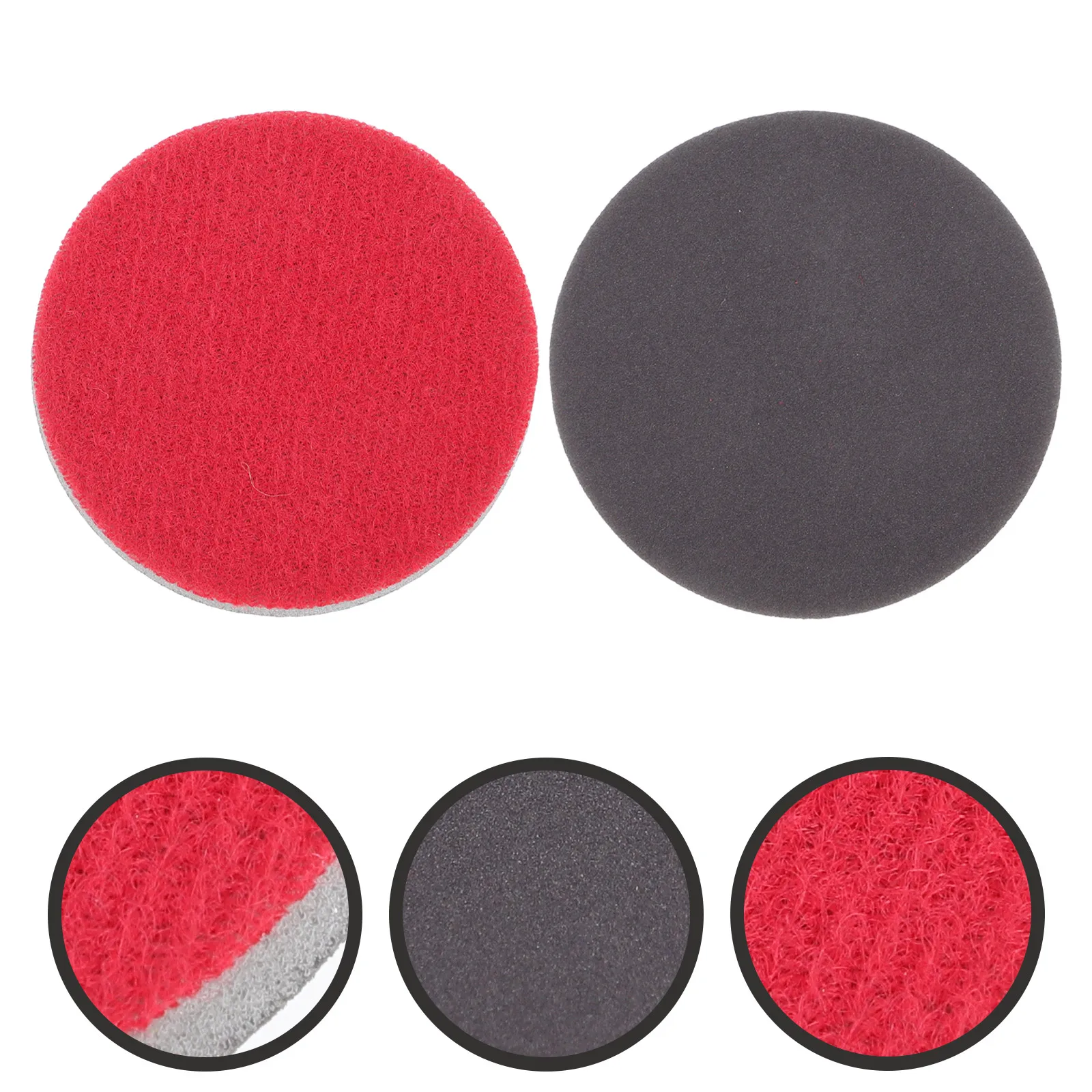 8 Uds. Almohadillas de pulido de bolas de bolos 2 pulgadas 80 100 120 150 180 240 320 400 Kit de limpieza de arena suministros multiusos profesionales