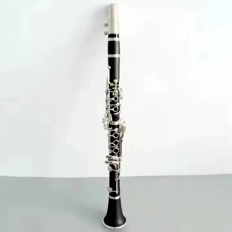 C‑Tone 17‑Key Clarinet Nickel‑Plated Keys Woodwind Musical Instrument