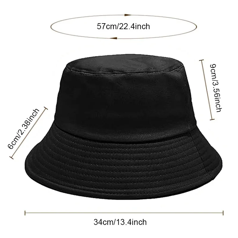 KPop Demon Hunters-Sombrero con forma de cubo para niños, estampado de dibujos animados, sombrilla para adultos, gorras redondas con visera para pescadores, gorra decorativa informal para exteriores