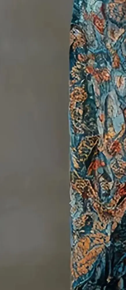 

Роскошный кардиган с цветочным принтом в стиле ретро для женщин, весеннее бархатное пальто, элегантный воротник-стойка, облегающая шикарная верхняя одежда с длинными рукавами