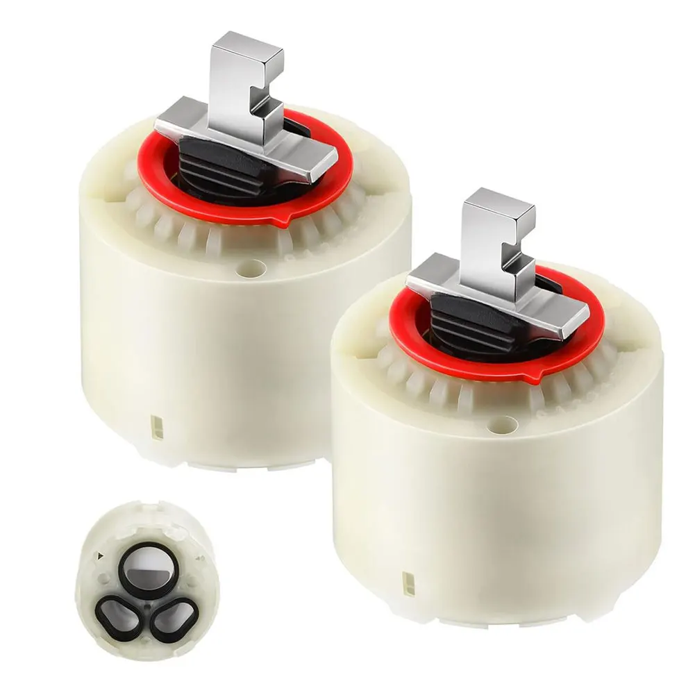 023529-0070A H Shower Cartridge 2 Pack Designed to Fit Standard 47mm Single Handle Lavatory Faucet Assemblies for Long-Term Use