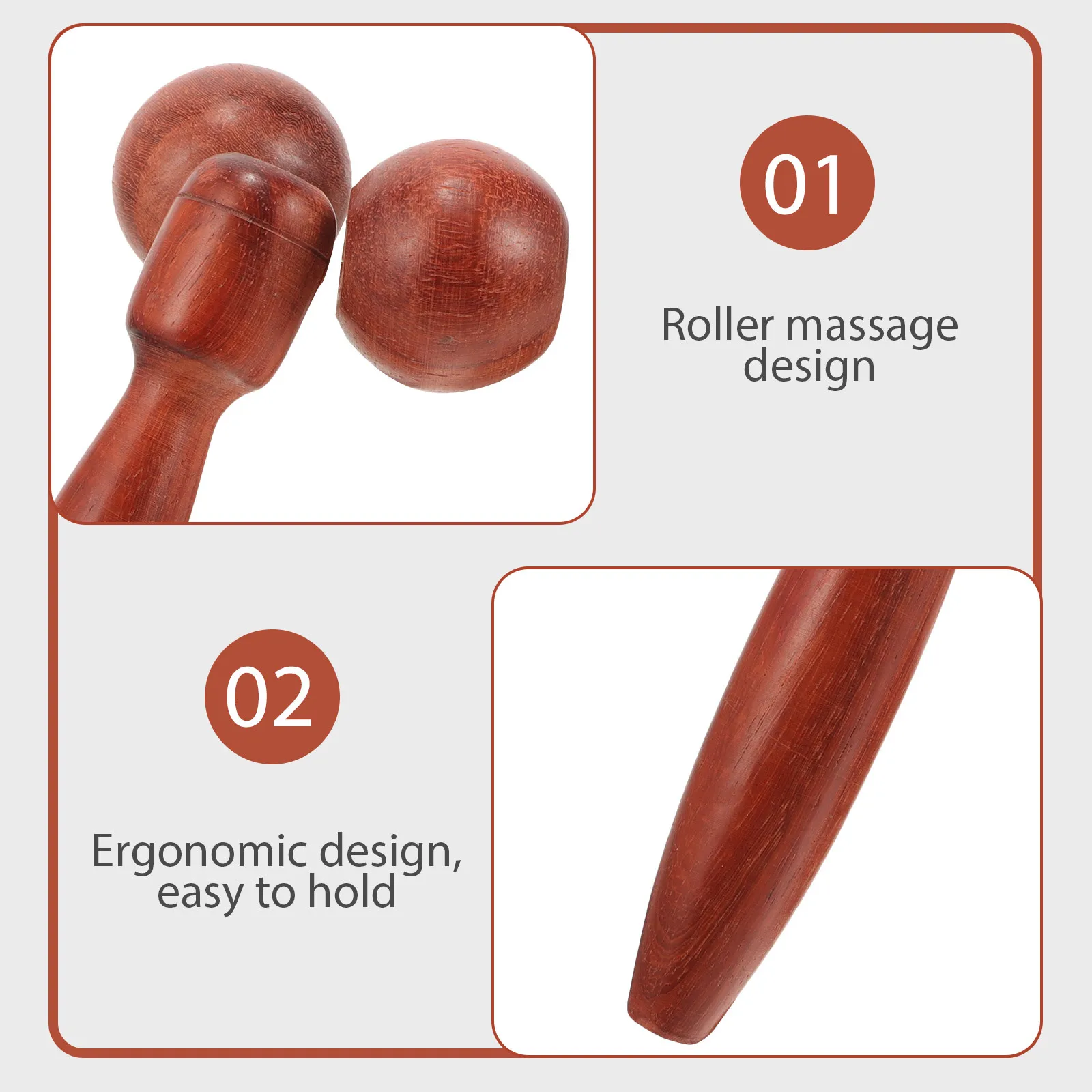 أداة تدليك الوجه الدوارة للجسم خفيفة الوزن محمولة باليد أداة تدليك الوجه تصميم مريح للعناية بالبشرة والرقبة والكتف والقدم