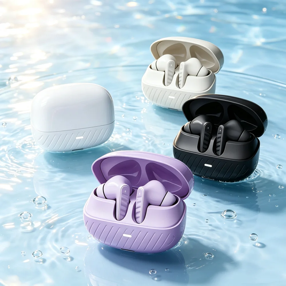 Bluetooth Headphones Wireless Earbuds Touch-sensitive Bluetooth Earphones Provide Intuitive Control Over Music and Calls