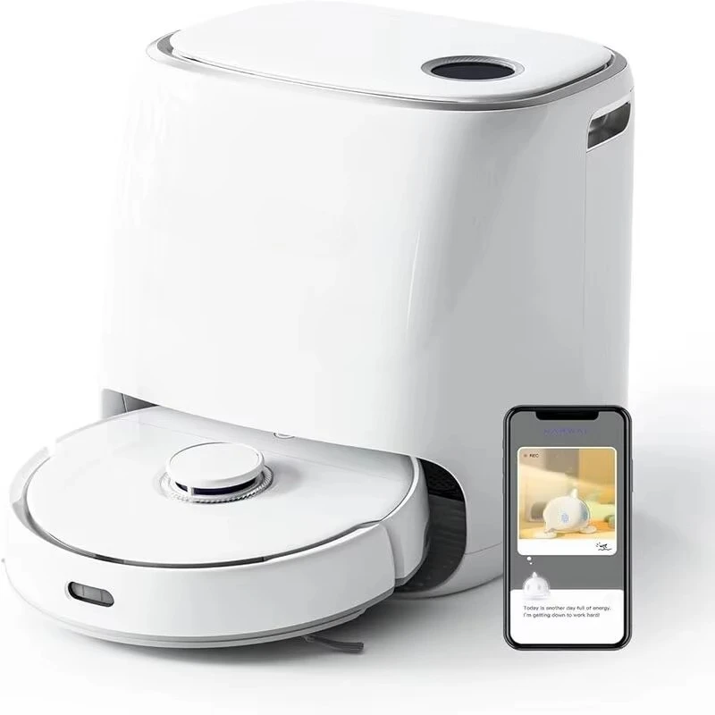 J5 Prepaid Digital Code Sweeping Robot with Whole Body Laser Navigation for Washing And Mopping