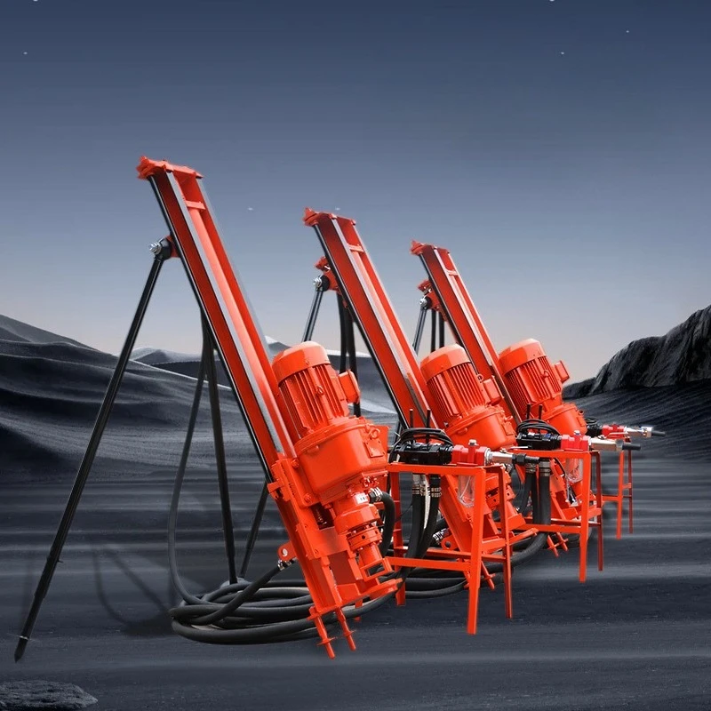 تدريبات صغيرة على السفلى، تدريبات دعم المنحدر، تدريبات الصخور الخفيفة، تدريبات التفجير الهيدروليكية