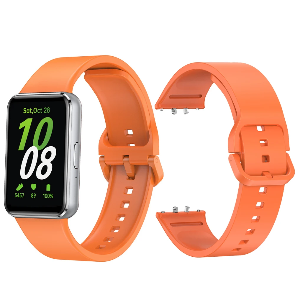 Silicone Strap for Samsung Galaxy Fit3 ,Official Galaxy FIT3 Color Buckle Sports Wristband New