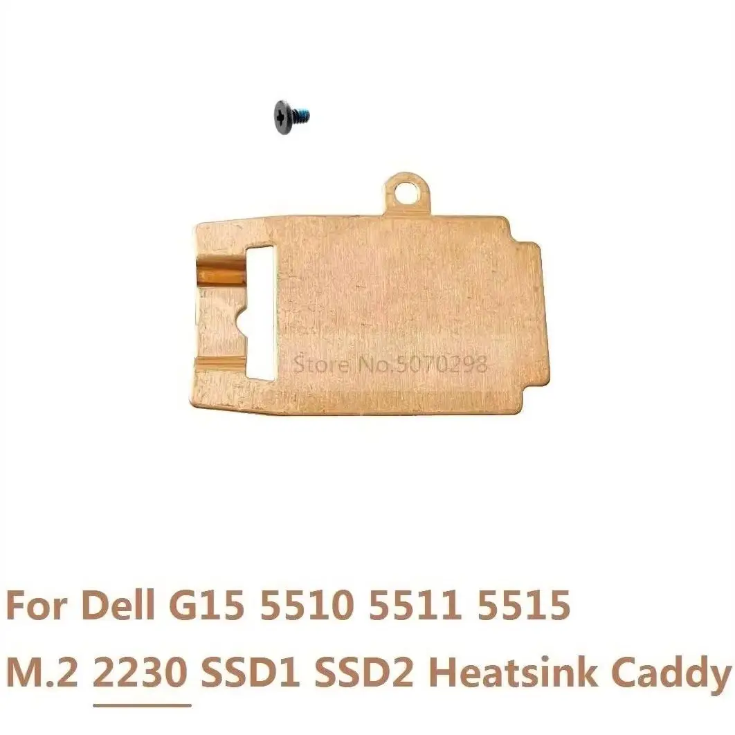 Replacement NGFF M.2 2230 SSD Solid State Drive Heatsink Shield Bracket Holder For Dell G15 5511 5515 5510 2021 Gaming Laptop