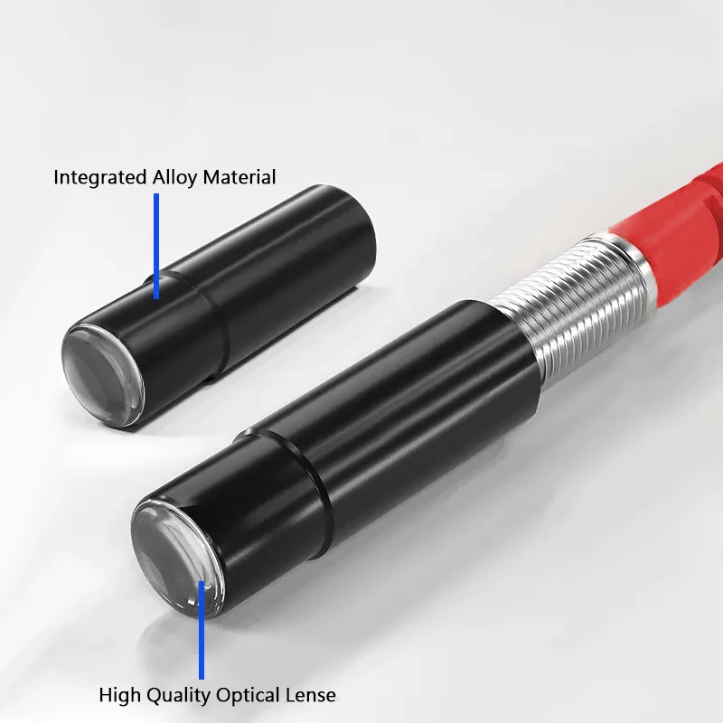 Fiber Optic Sensor Focusing Mirror M3 M4 M6 Diffuse Reflection Through Beam Proximity Switch Probe Suitable for Optical Sensors