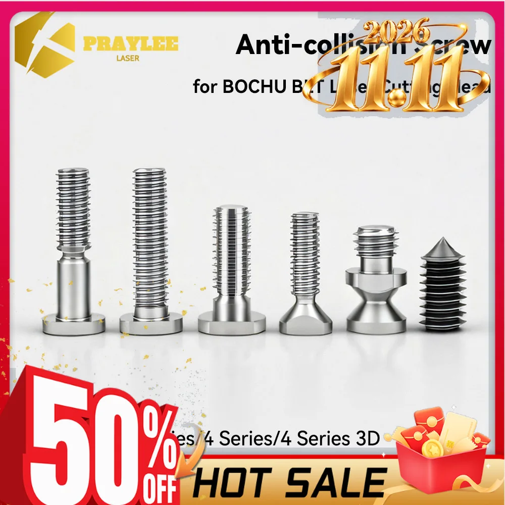 BOCHU Anti-collision Screw BLT 3 4 5 6 9 Series Fastening Screw for BOCI BLT420 BLT421 BLT640 Laser Cutting Head