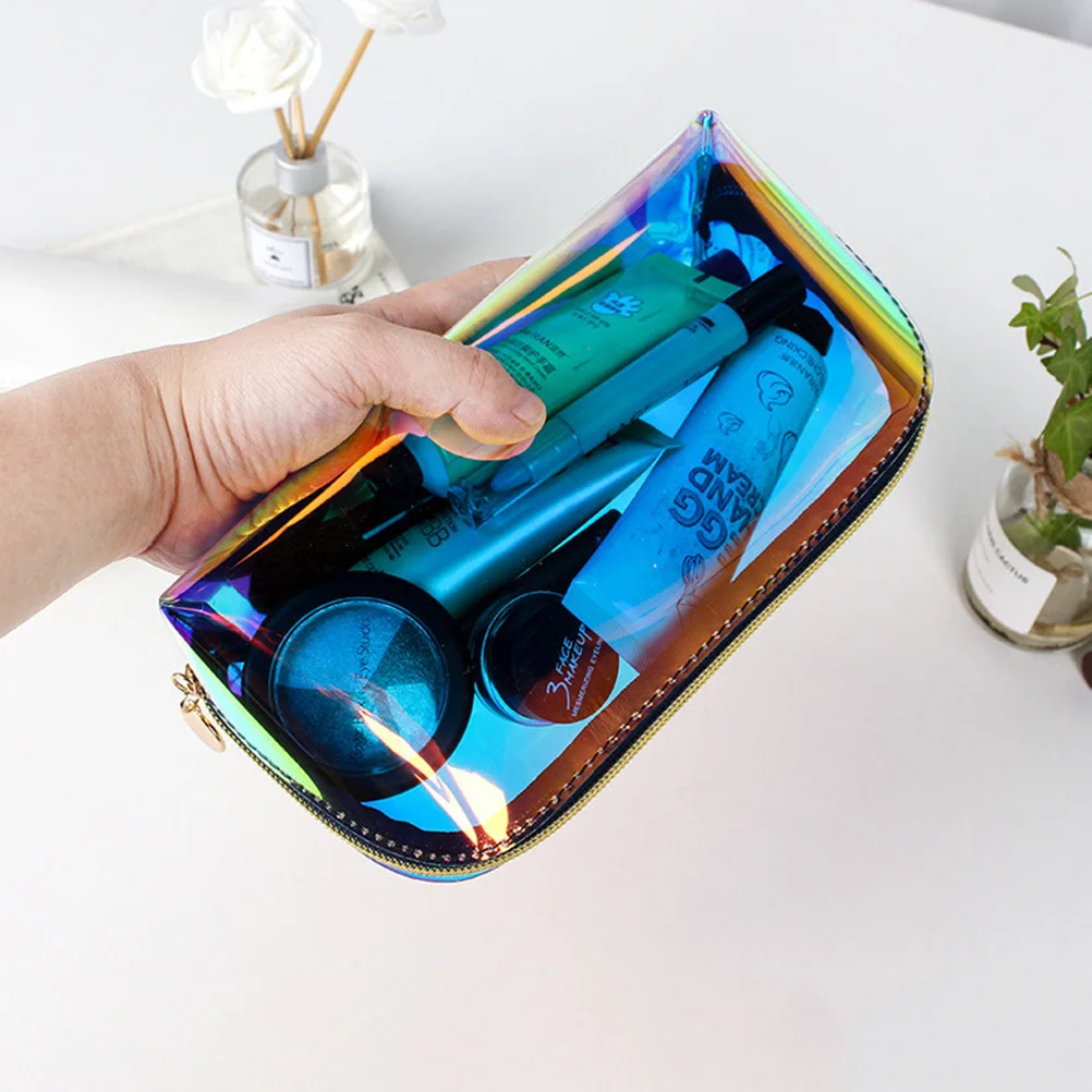 

Small Size Transparent Waterproof Makeup Bag Clear Bag Handbag Storage for Women Party Prom Night Out