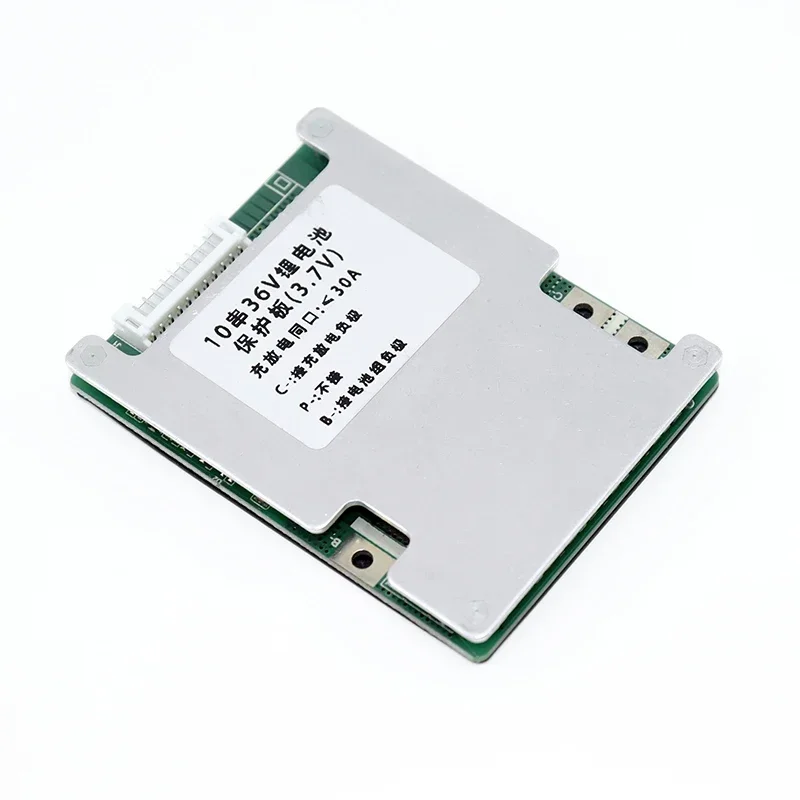 36 В 10S 15A 30A Литиевая батарея BMS 3,7 В с тем же портом Высокоточная печатная плата PCM для 10s 42V литий-ионных элементов баланса Защитная плата