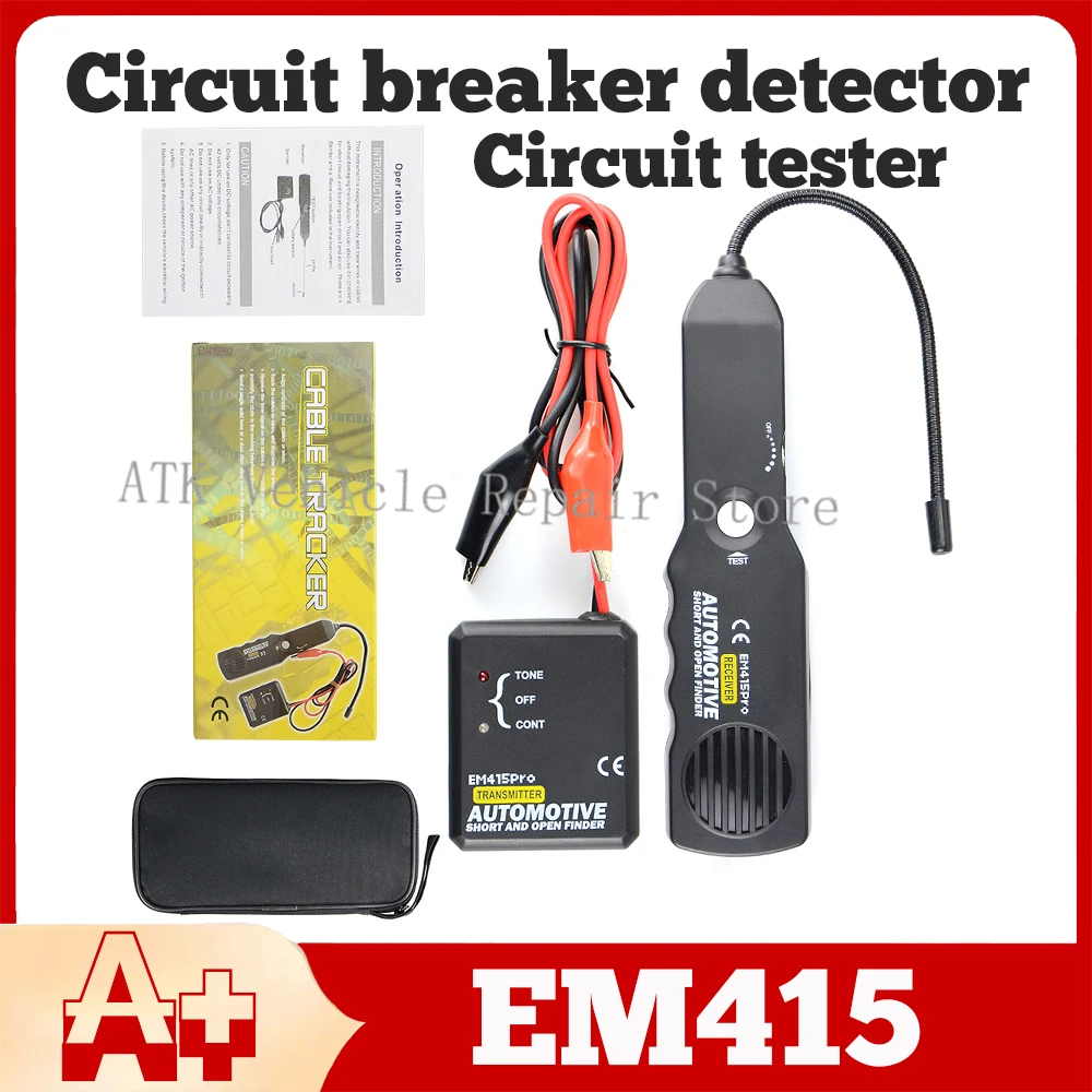 EM415PRO car Breakout Tester Wire Inspection Device Patrol Tester AUTOMOTIVE Patrol Tester Testing Tool Circuit tester 6-42V