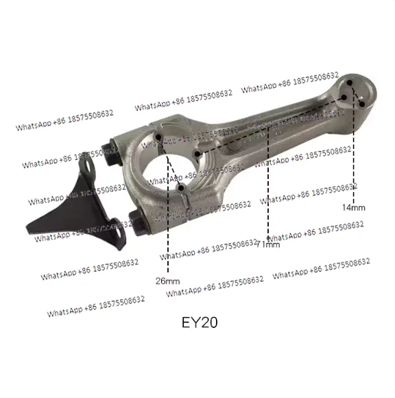 1pc Connecting Rod For ROBIN SUBARU EY20 EY-20 167F 167 5HP 183CC ENGINE CON ROD CONROD RGX2400