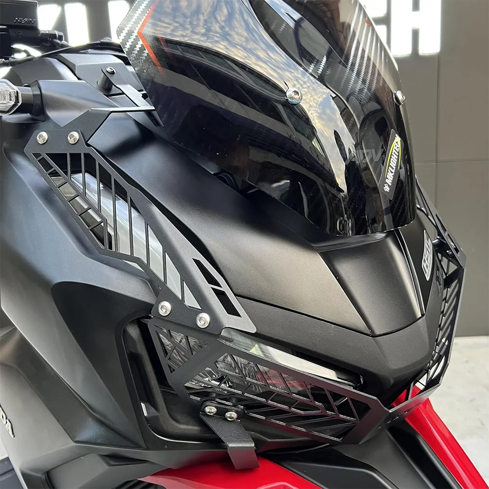 

MTKRACING Headlight Guard For HONDA ADV 150 2019-2021 ADV 160 22-24 Headlight Shield Guard Protector Headlamp Mesh Grille Cover