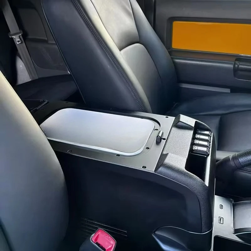 

For FJ Cruiser Armrest Box Modification Center Console Panel FJ Cruiser Armrest Box Cooling Accessories Refrigerator