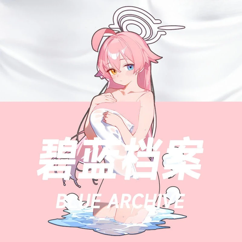 Nowy niebieski archiwum akrylowy stojak rysunek Azusa Takanashi Hoshino Anime urządzenia peryferyjne śliczne Cartoom oryginalność ozdoba na biurko prezent