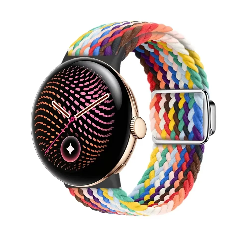 Nylon Loop Strap For Google Pixel Watch 5/4/3 41mm 45mm Magnetic Buckle Adjustable Bracelet Correa For Google Pixel Watch 3/2/1