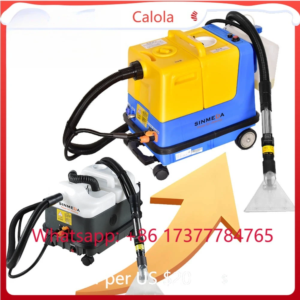 110/220V Spray Foam Steam Extraction Machine, OEM Portable Carpet Cleaner for Car Wash, Sofa, Mattress & Curtain Deep Cleaning