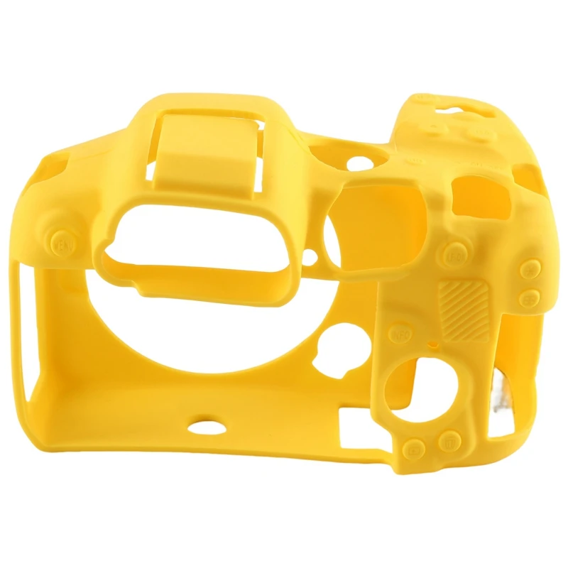 Защитный чехол для камеры SLR, чехол для камеры Canon EOS R7, силиконовый чехол для камеры R7 SLR, защитный желтый чехол для камеры