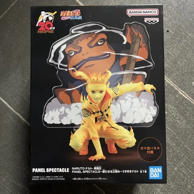 Bandai In Stok Originele Banpresto Anime Naruto Shippuden Uzumaki Naruto Sakura Haruno Sasuke Nieuwe Sanning Action Figure Model Speelgoed
