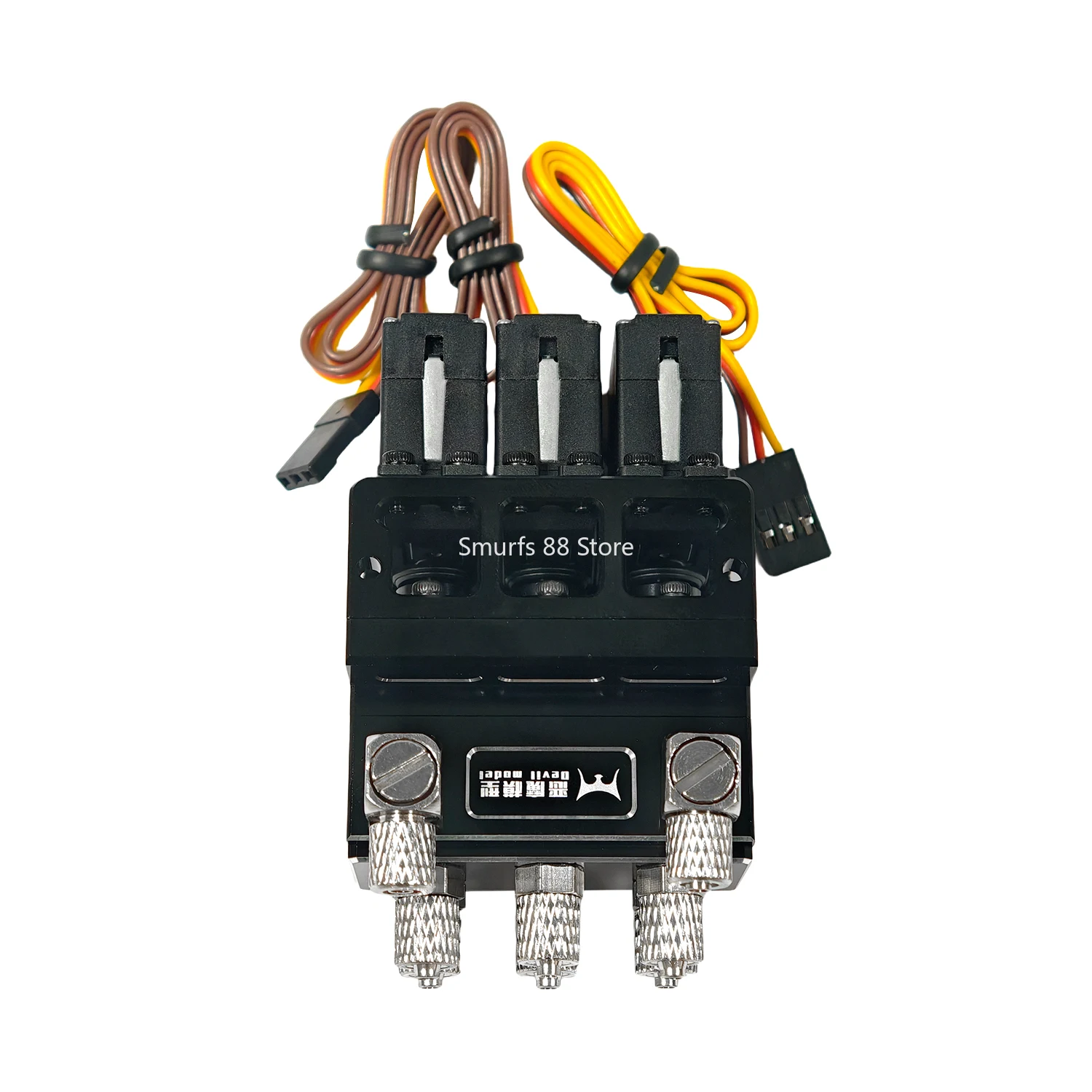 RC Model Three Way Hydraulic Reversing Valve Metal Excavator Hydraulic Steering Valve Model Forklift Hydraulic Valve