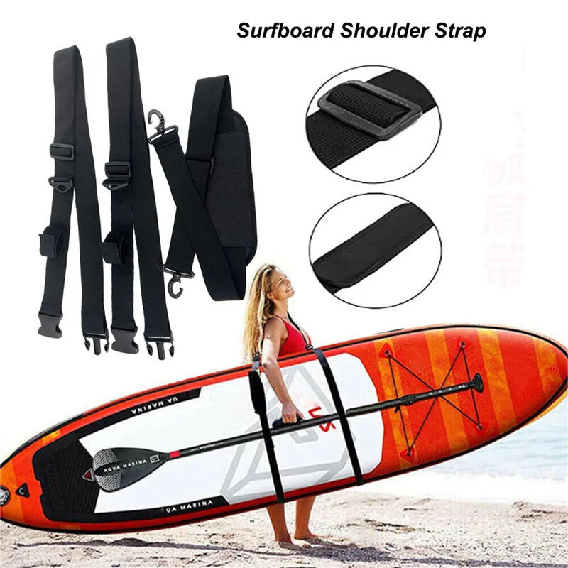 Regulowany pasek na ramię do deski surfingowej Deska do deski surfingowej Sling Paddleboard Unisex Sporty wodne Nurkowanie Deska surfingowa Chusta