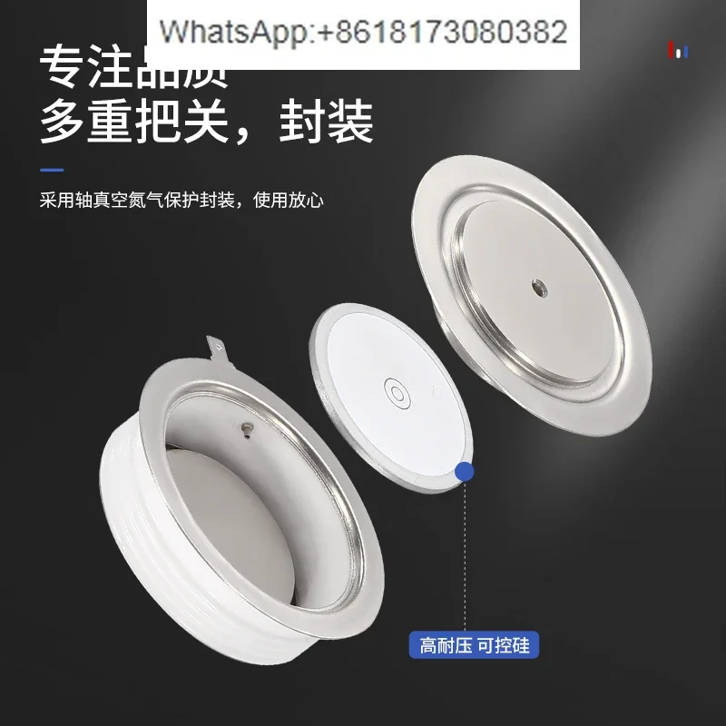 Taiwan based thyristor KP KK ZP KS 300A 500A 1600V soft start flat thyristor
