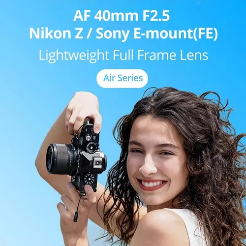 Imagen 2 del producto VILTROX 20mm F2.8 marco completo para Sony E Nikon Z enfoque automático lente de cámara Ultra gran angular Sony ZV-E1 A7RV ZV-E10 lente de montaje A7C