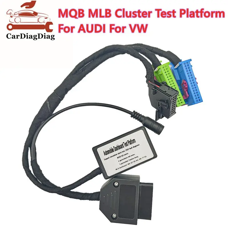 Car MQB MLB Cluster Test Platform Dashboard Cable Kitfor VW 4 5 Generation for Audi A6 A8 A4 MQB Car Instrument Power On Cables
