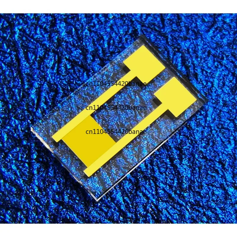 4 μm transparent interdigital electrode quartz glass capacitor array MEMS sensor photoelectric detection