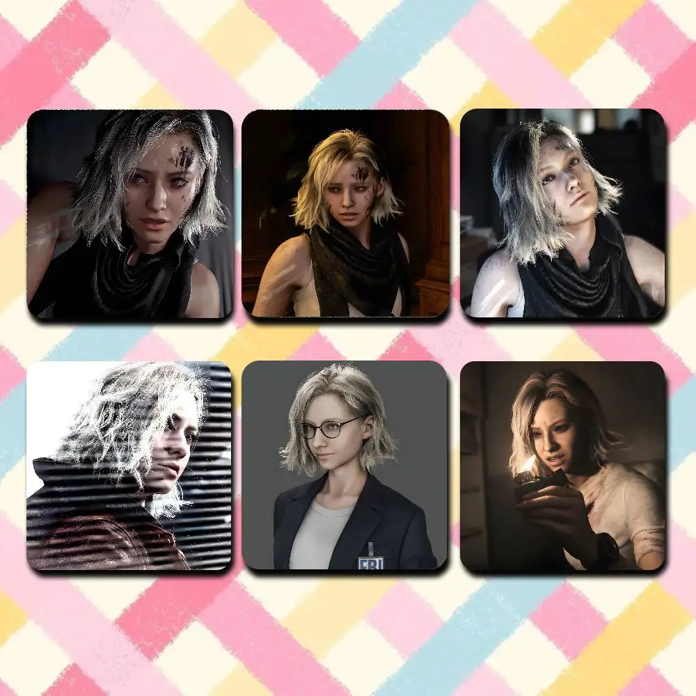 

R-Resident G-Grace A-Ashcroft Cute Cartoon Anime Refrigerator Magnets Soft Magnetic Heat Transfer Refrigerator Magnets Gift