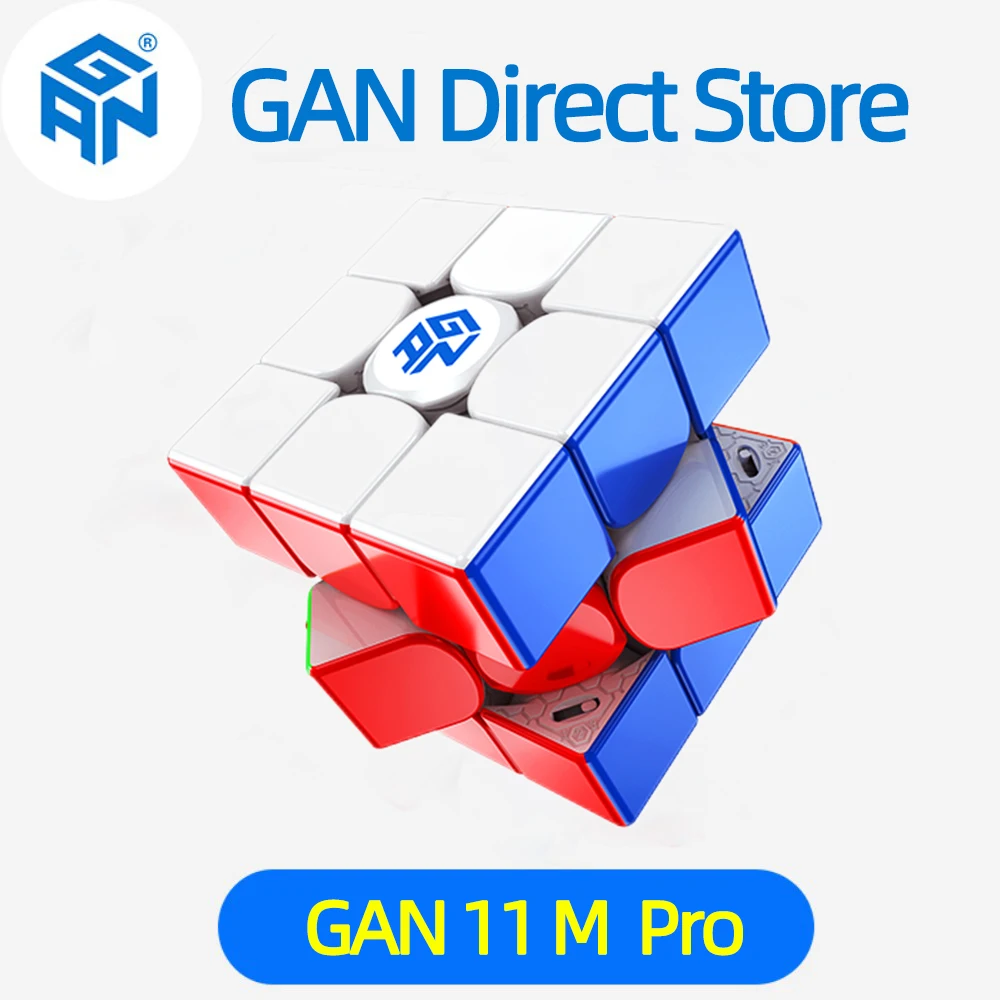 GAN 11 M Pro Magnetic Speed Cube 3x3x3 11m UV Professional Magic Cube 3x3 Speedcube Puzzle Toys for Children