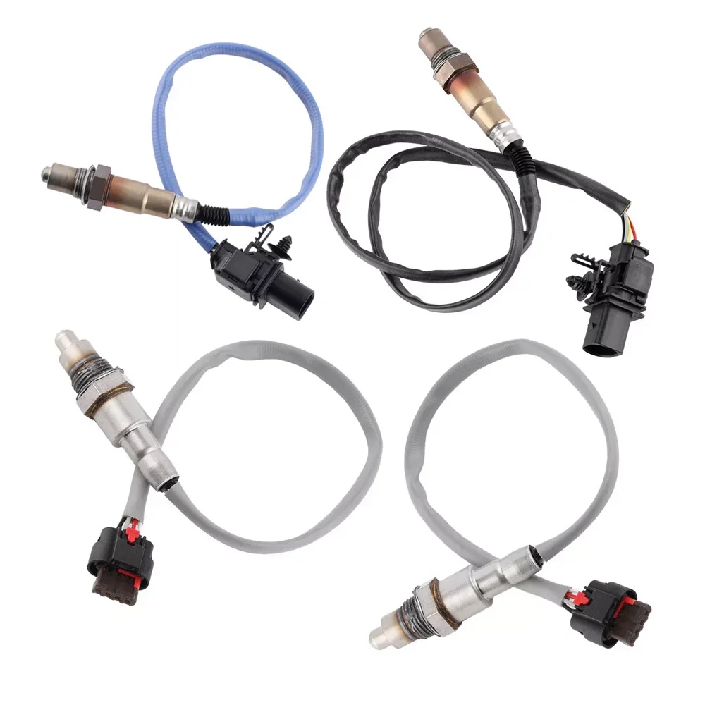 4Pcs for 2015 2016 Ford F-150 3.5L Turbocharged Upstream Downstream Oxygen O2 Sensor Lambda 234-5113 234-5076 234-4961