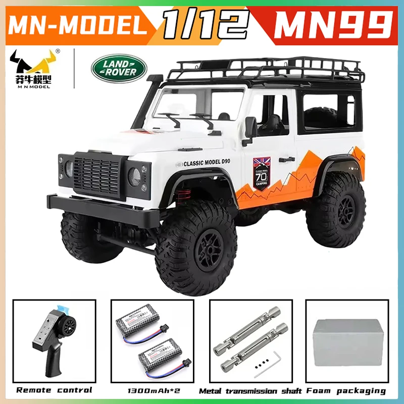 

New MN99s-2 MN99 1:12 MN Model RTR Version RC Car 2.4G 4WD RC Rock Crawler Defender Remote Control Car 1/12 RC Truck Cars Toys
