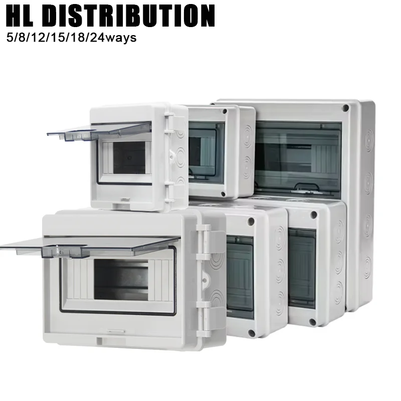 

Наружная пластиковая водонепроницаемая распределительная панель IP67 для установки электрической распределительной коробки с безопасным управлением проводкой