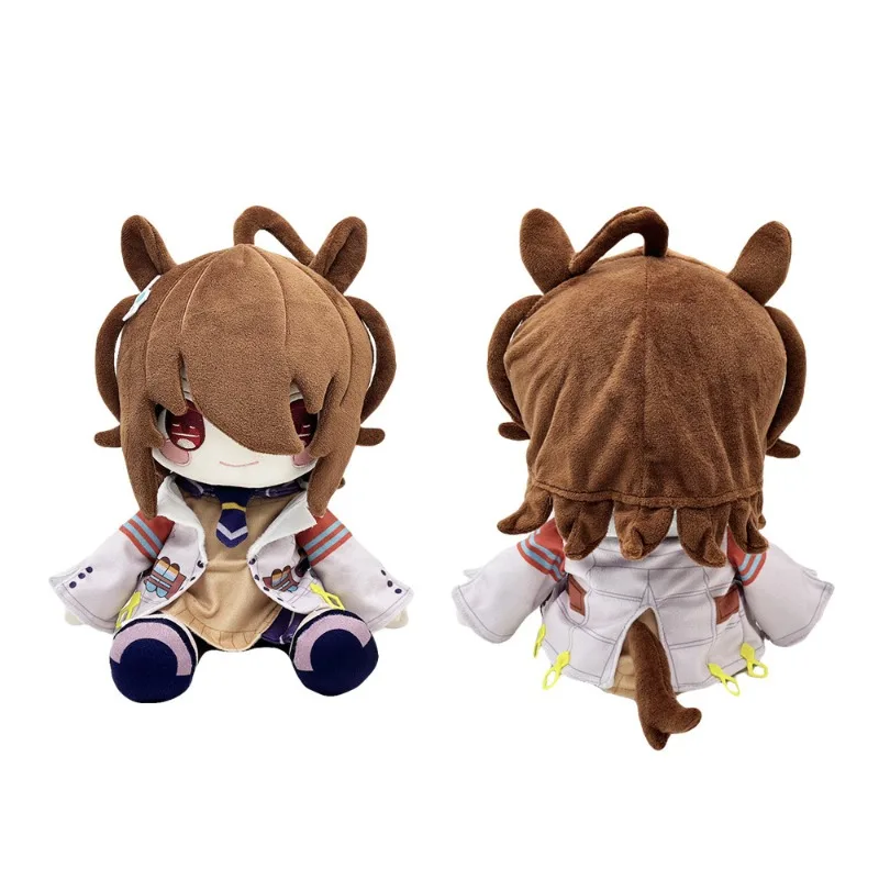 Popular Anime Uma Musume Pretty Derby Vodka Plush Doll Anime Game Cute Stuffed Toy Soft Cotton Figure Collectible Gift for Fans