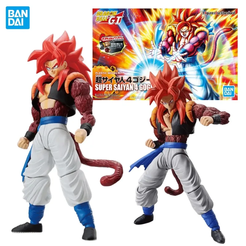 In Stock Original Bandai Figure-rise Standard Dragon Ball GT Super Saiyan 4 Gogeta Assembly Anime Action Figure Model Toys Gifts