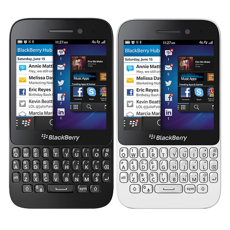Blackberry Q5 ロック解除オリジナル 2GB RAM 8GB ROM GSM 4G LTE 携帯