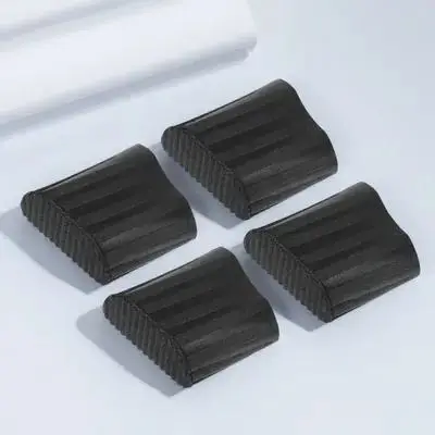 

4Pcs Ladder Feet Protectors Rubber Pads Thickened Non-Skid Floor Protect Cover Noise Reduction Durable Ladder Accessories