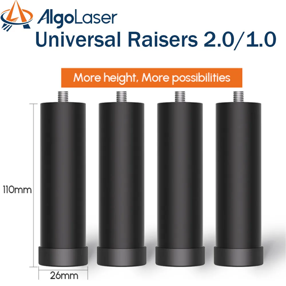 

Algolaser Raiser Feets For Laser Engraver For Alpha/Delta/DIY KIT Tools Upgrade Accessories Woodworking Engraver Cutter Machine