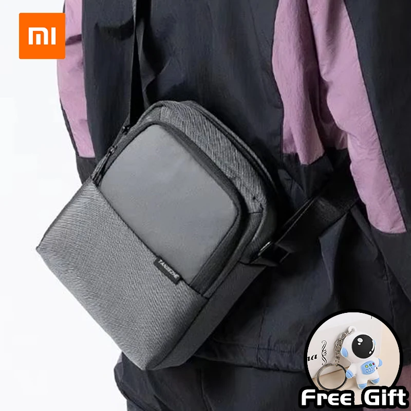 XIAOMI TANJIEZHE Business Shoulder Bag Large Capacity Crossbody Bag Single Shoulder Bag Waterproof and Wear Resistant Material