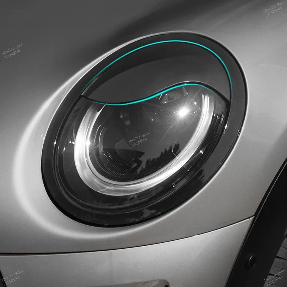 Car Light Eyebrow Decorative Cover Auto Front Headlight Modification Shell Sticker Accessories For MINI Cooper S F56 F55 F54 F57