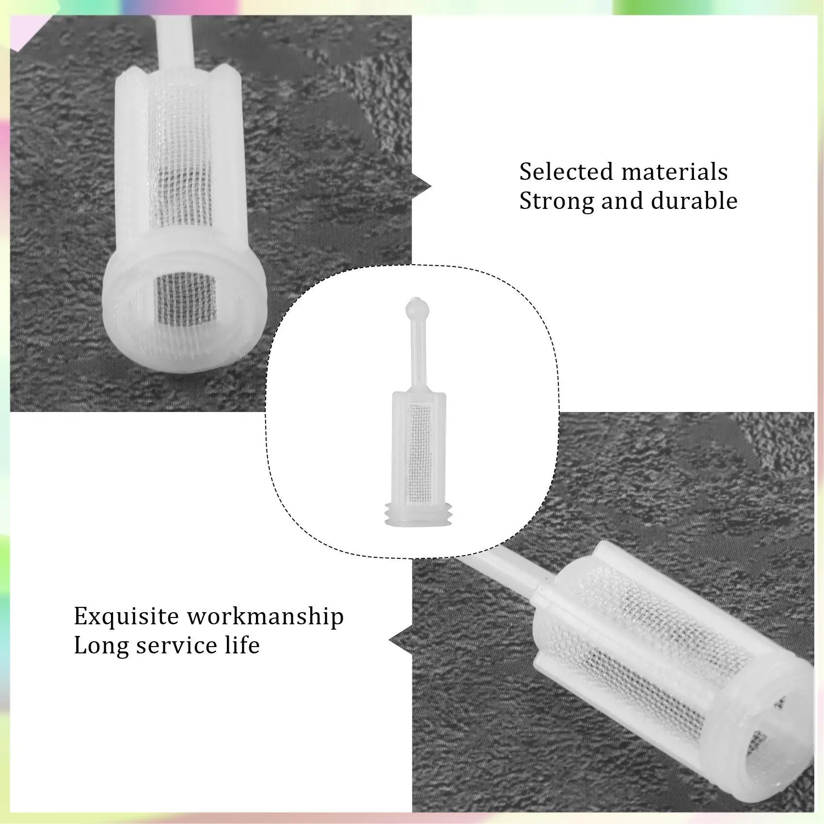 

B23B 16 Pcs Universal Gravity Spray-Gun Filters Fine Mesh,Disposable Gravity Feed Spray-Gun Paint Strainer