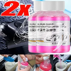 Car Glass Oil Film Remover Automotive Windshield Concentrated Cleaner Front Windscreen Glass Oil Film Cleaner for Car Cleaning
