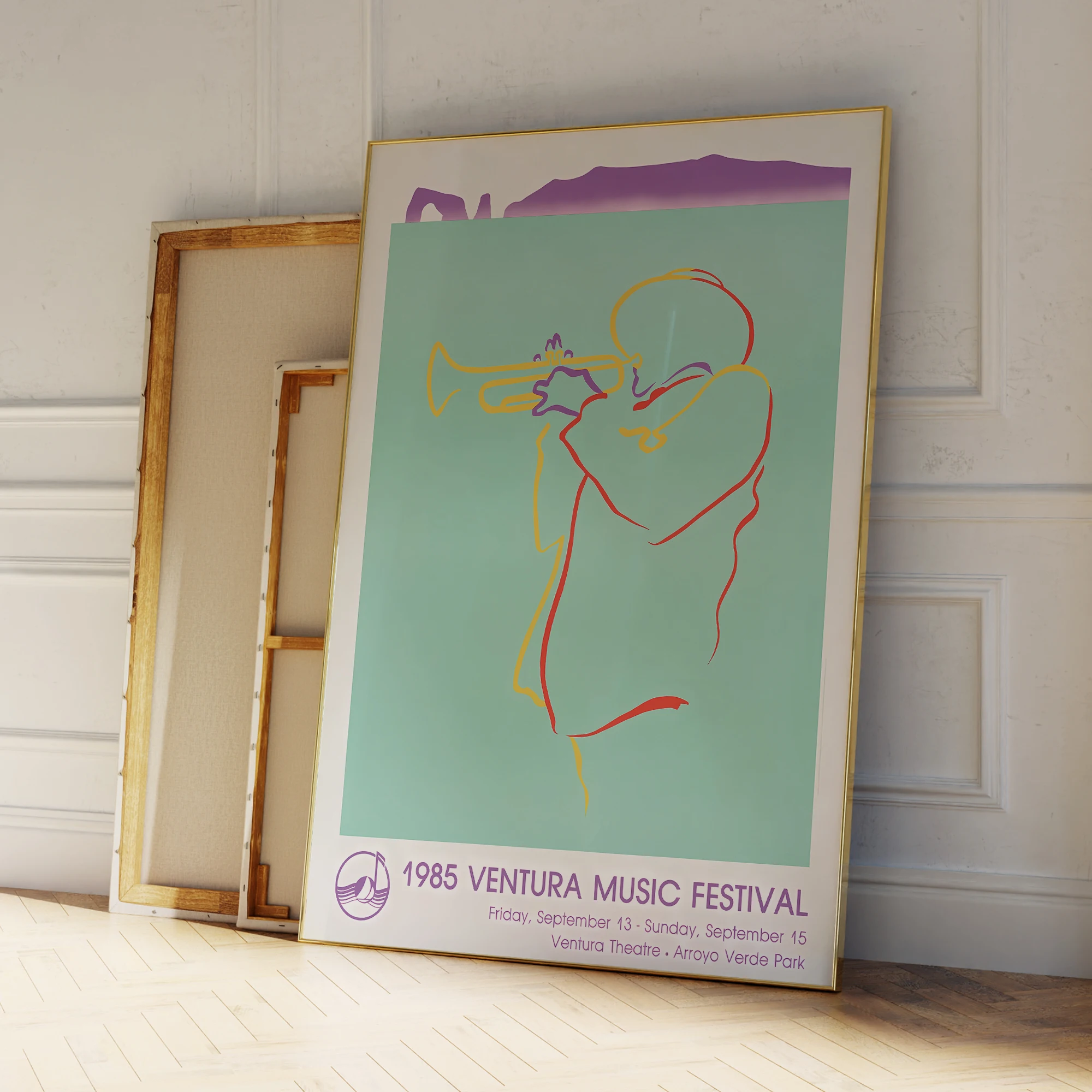 Modern Retro Abstract Ventura - огляд і ціна Home Decor Retro