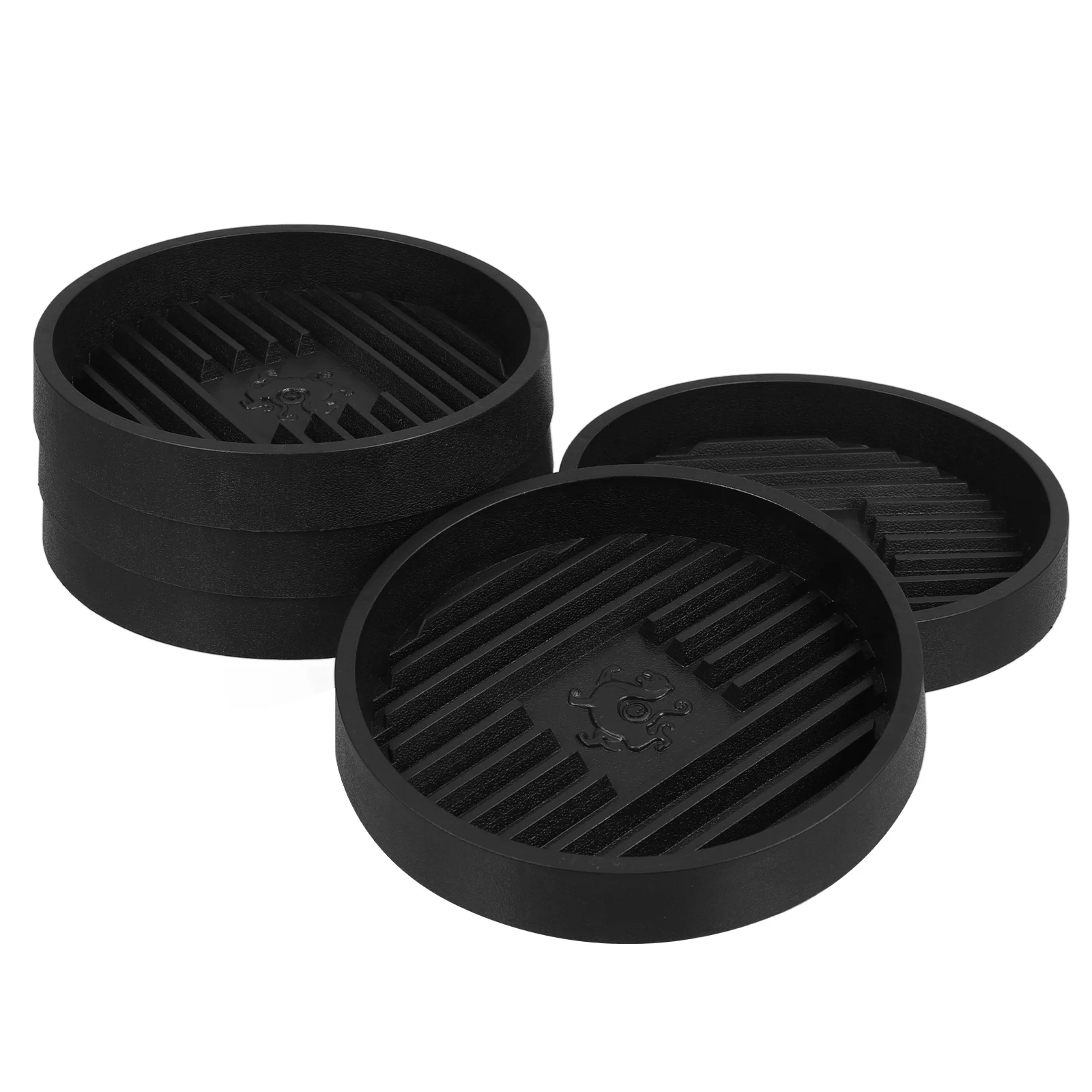 

5 Pcs Dragon Pattern Flower Pot Trays Plastic Plant Saucers Round Bottom Support Prevent Soil Spill Home