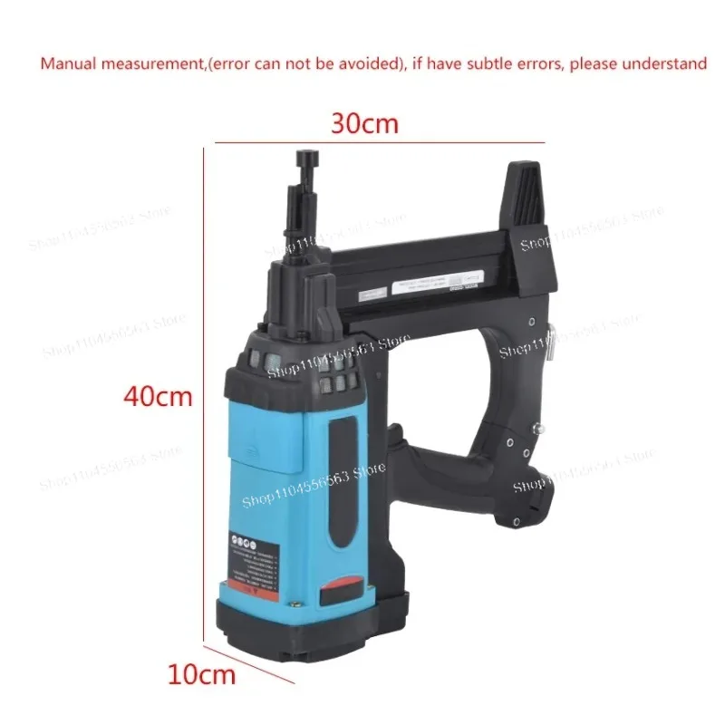 GSR40 Pneumatic Nail Gun 110-220V Electric Nail Gun 7.2V Lithium Battery Pneumatic Nail Gun Tools For Frame And Trunking