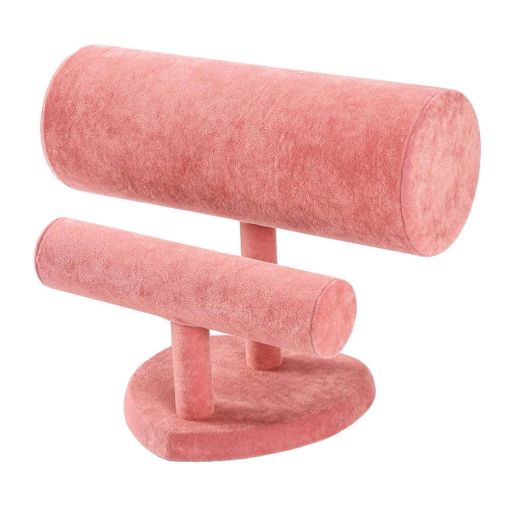 

Sturdy Hair Hoops Bracelet Display Rack Durable Headband Storage Organizer Simple Desktop Bracelet Stand For Home Travel Vendors