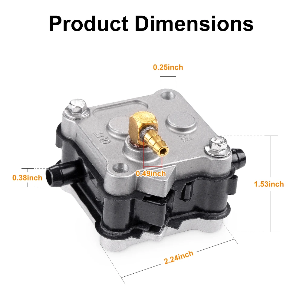 لمضخة الوقود ميركوري 30 -200 225 250 300HP خارجي 2 السكتة الدماغية 14360a78 14360A71 14360A73 14360A16 14360A41 14360A50