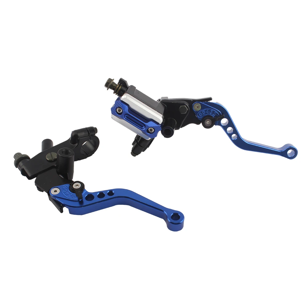 Motorrad-Kupplungs-Bremshebel CNC-Modifizierte Teile für Honda Yamaha Kawasaki Brems-Gasgriff Enduro Motocross Zubehör – Detail 2